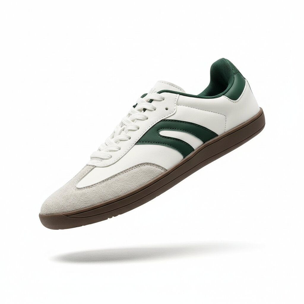Mason Striped Leather Sneakers