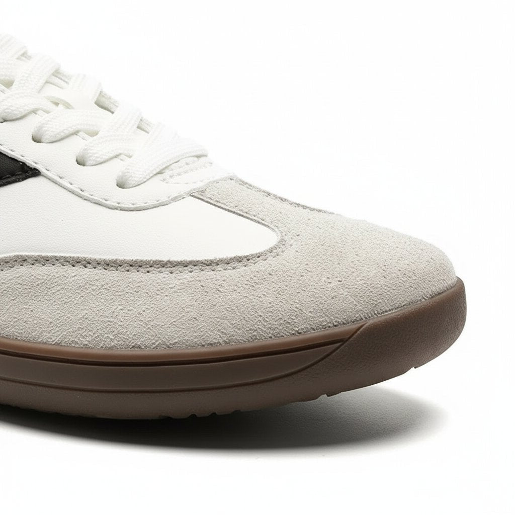 Mason Striped Leather Sneakers