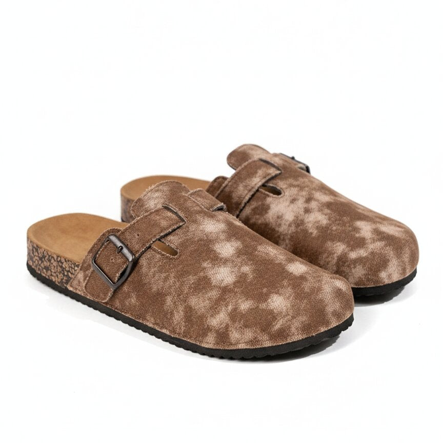 Hayes Bleached Canvas Clogs