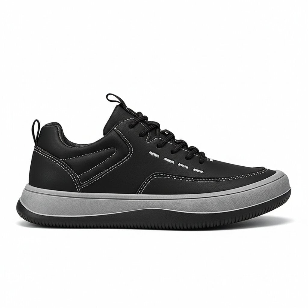 Russell Stitched Court Sneakers