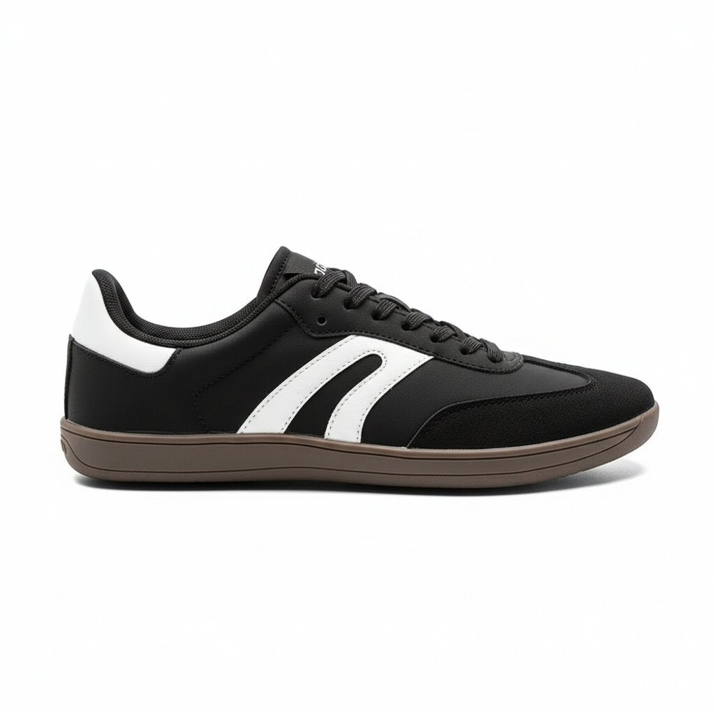 Mason Striped Leather Sneakers