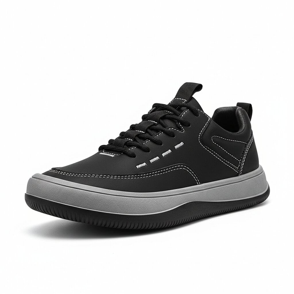 Russell Stitched Court Sneakers