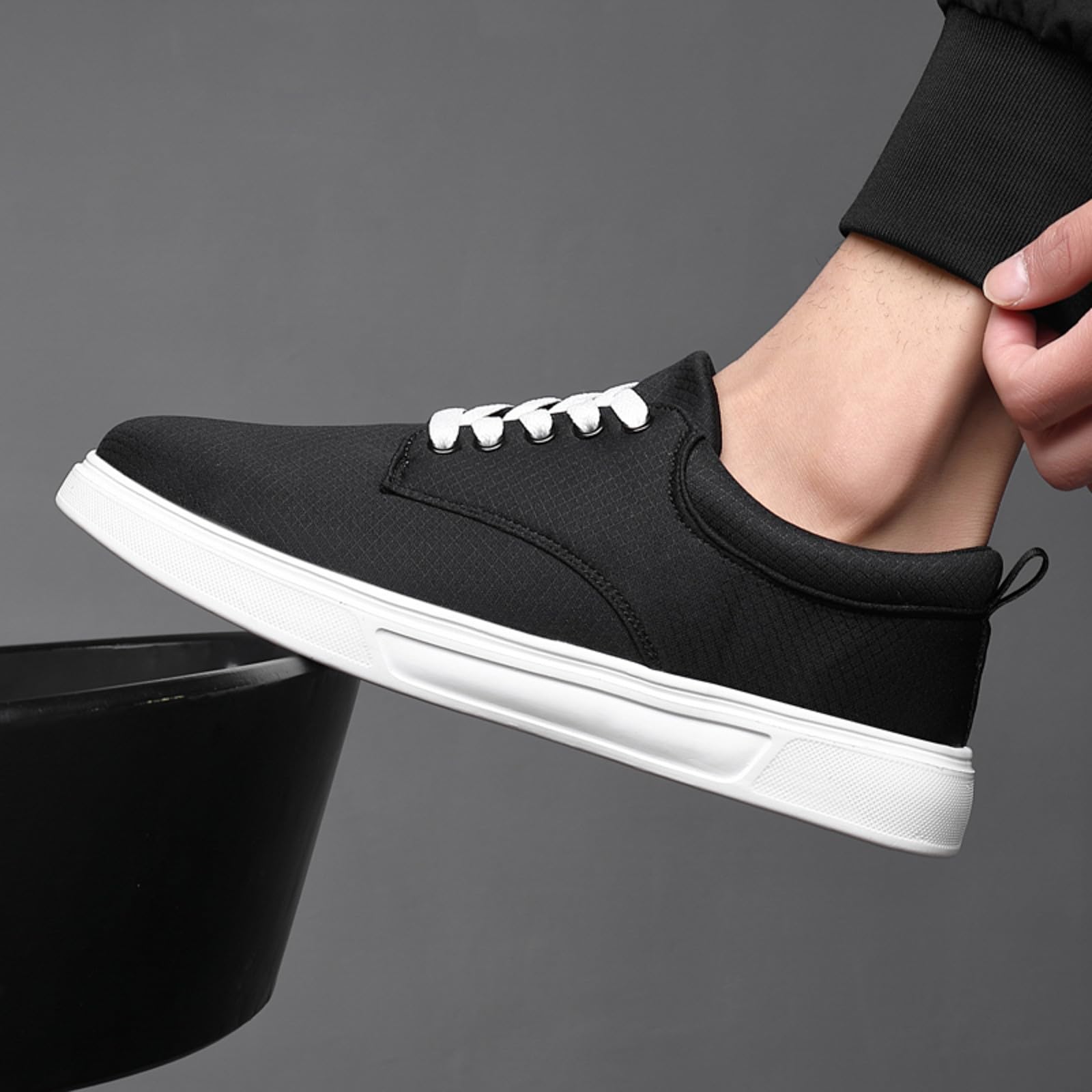 Fulton Textured Sneakers