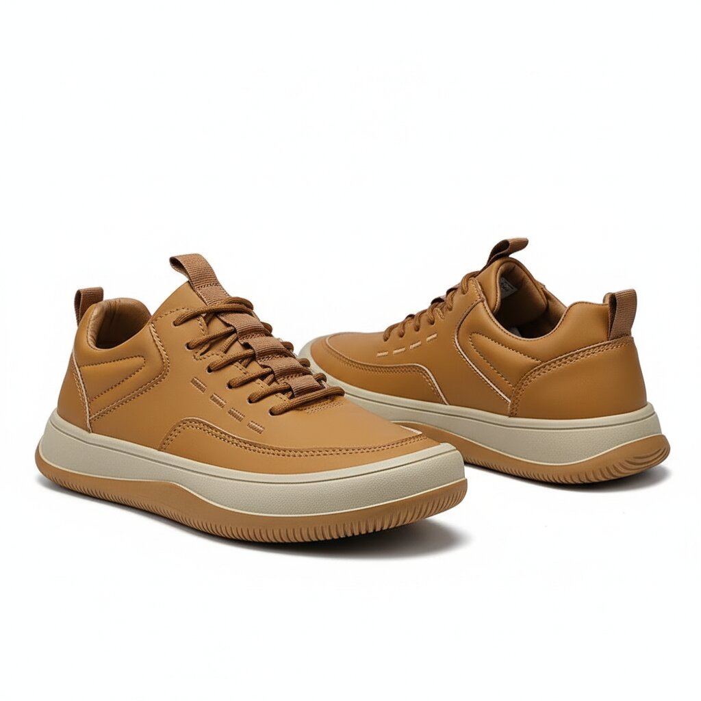 Russell Stitched Court Sneakers