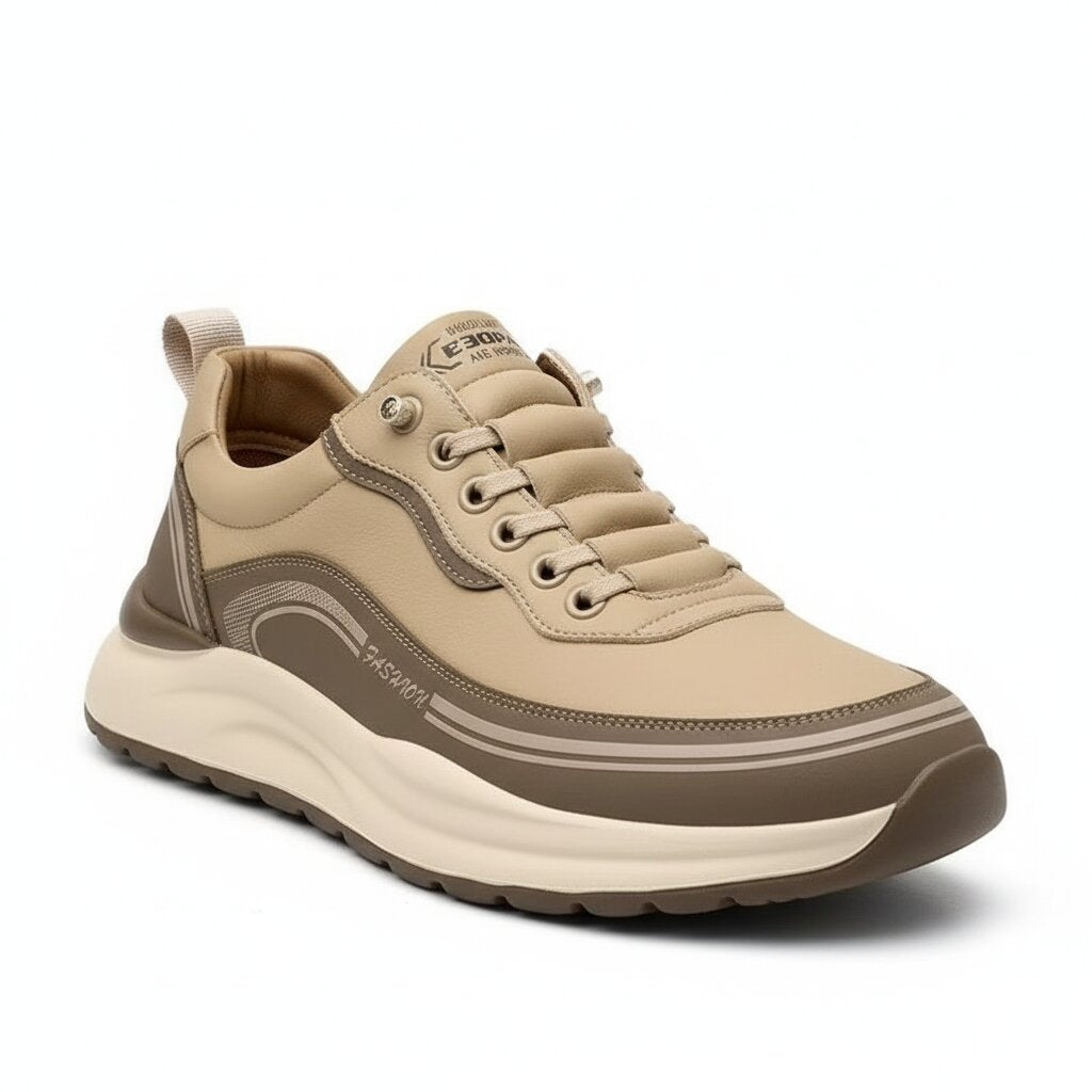 Mason Stripe Leather Sneakers