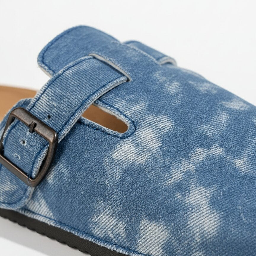Hayes Bleached Canvas Clogs