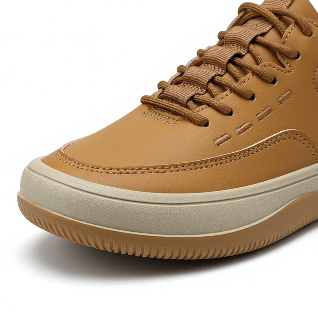 Russell Stitched Court Sneakers
