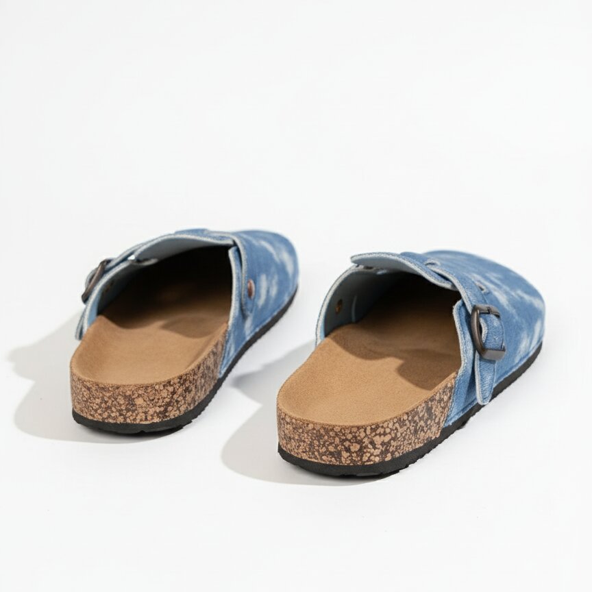 Hayes Bleached Canvas Clogs