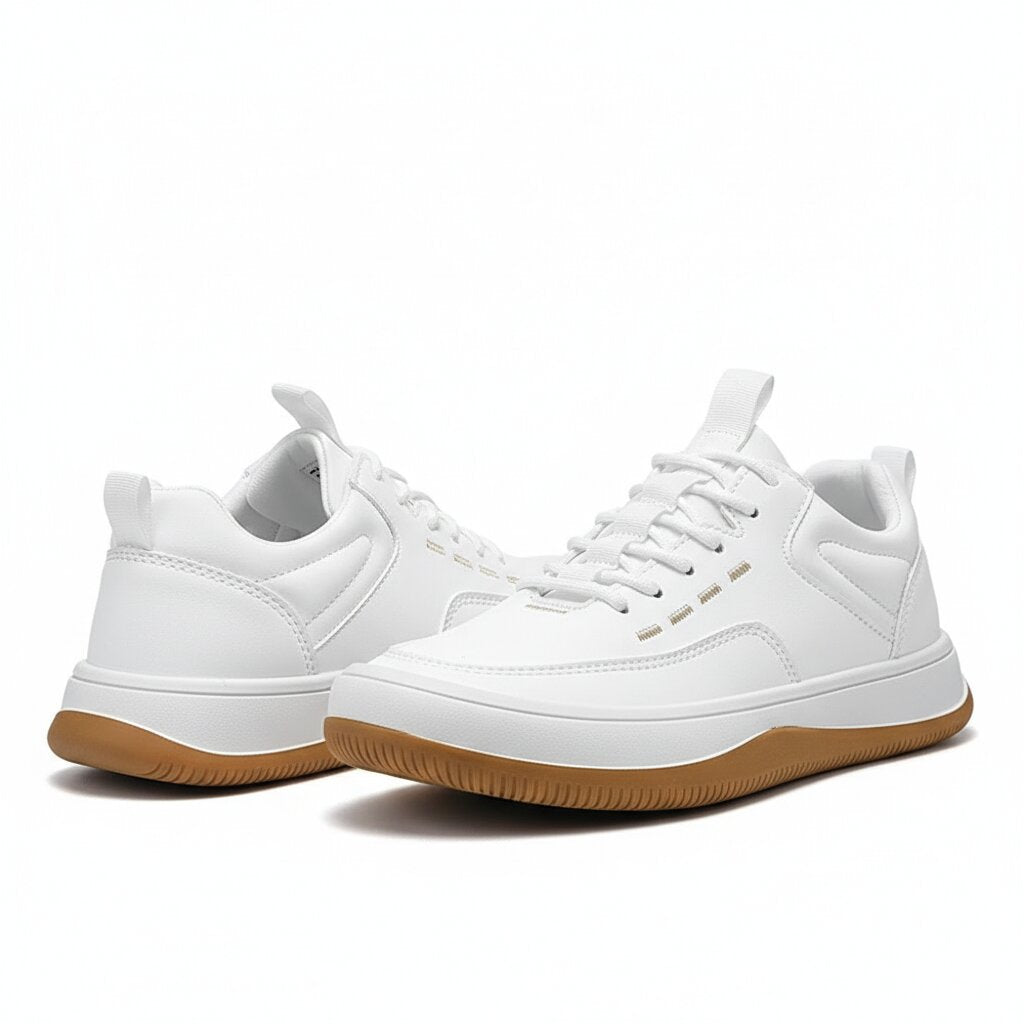 Russell Stitched Court Sneakers
