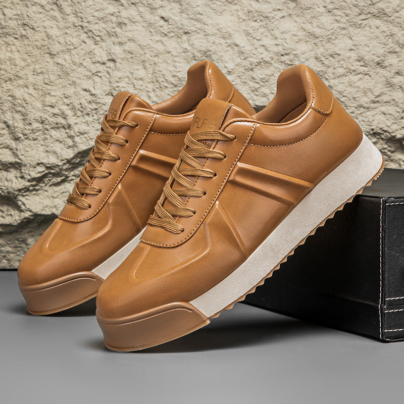 Fulton Retro Leather Sneakers