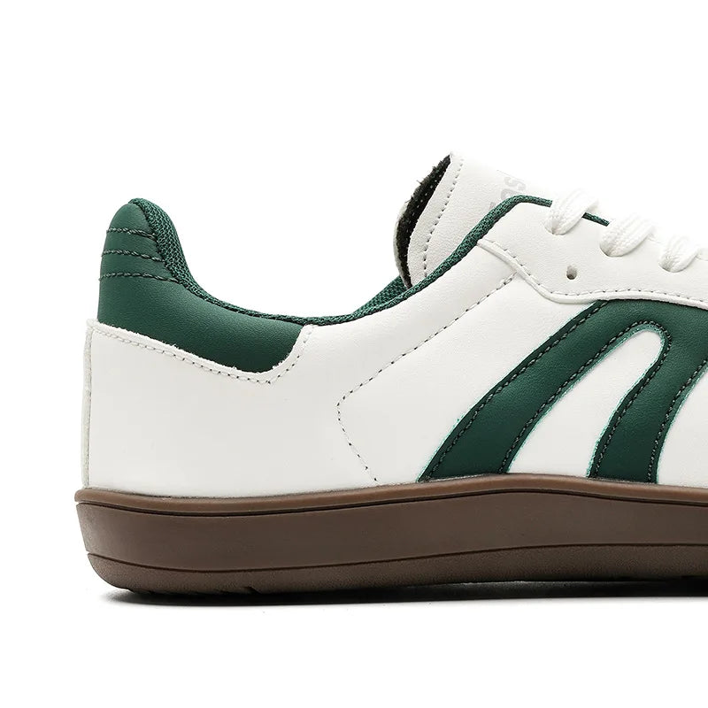 Mason Striped Leather Sneakers