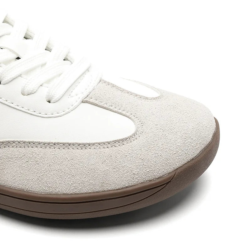 Mason Striped Leather Sneakers