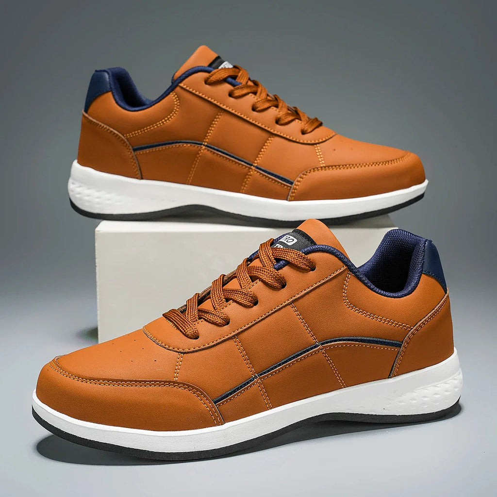 Courtline Leather Sneakers