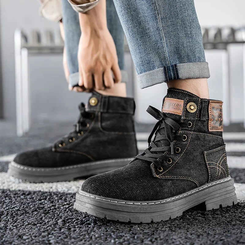 Miles Denim Boots