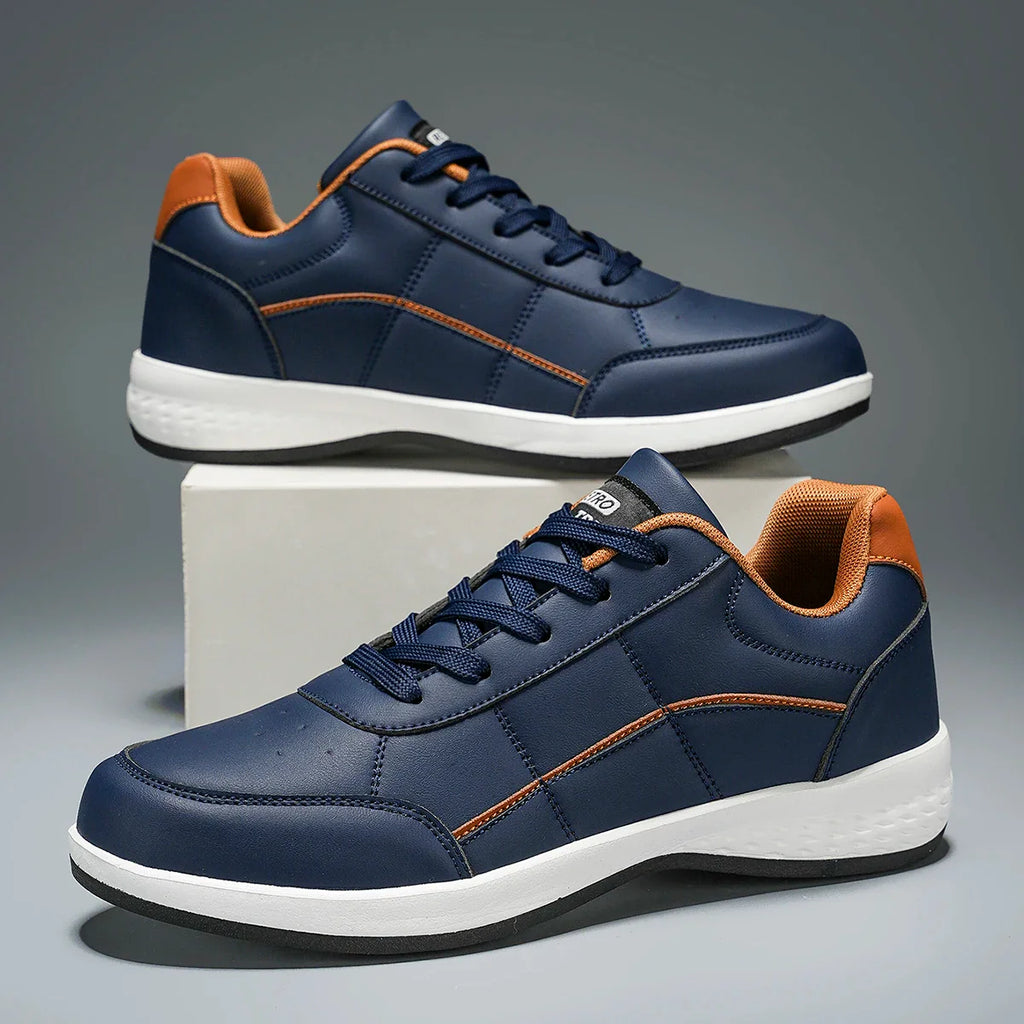 Courtline Leather Sneakers