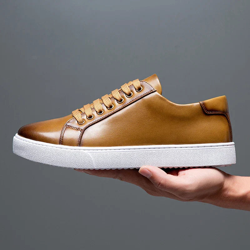 Miles Classic Leather Sneakers