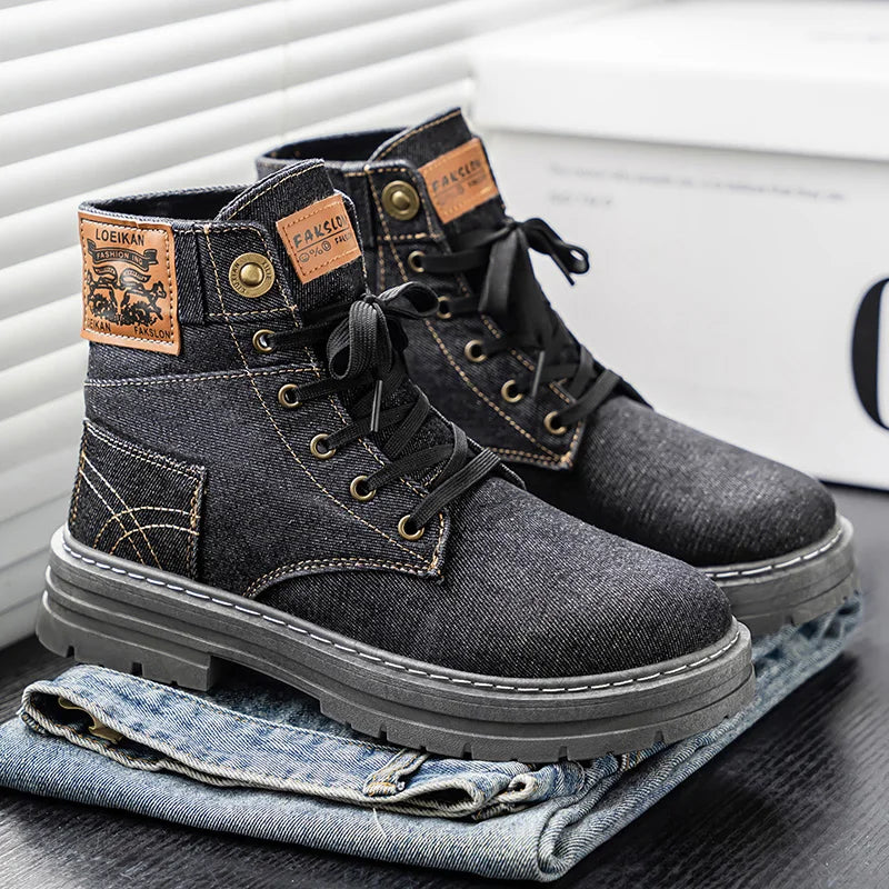 Miles Denim Boots