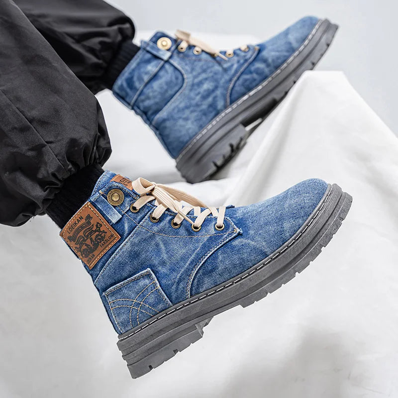 Miles Denim Boots