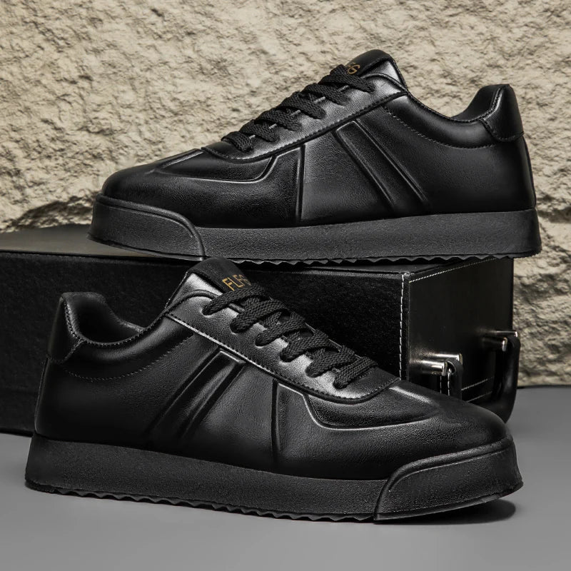 Fulton Retro Leather Sneakers