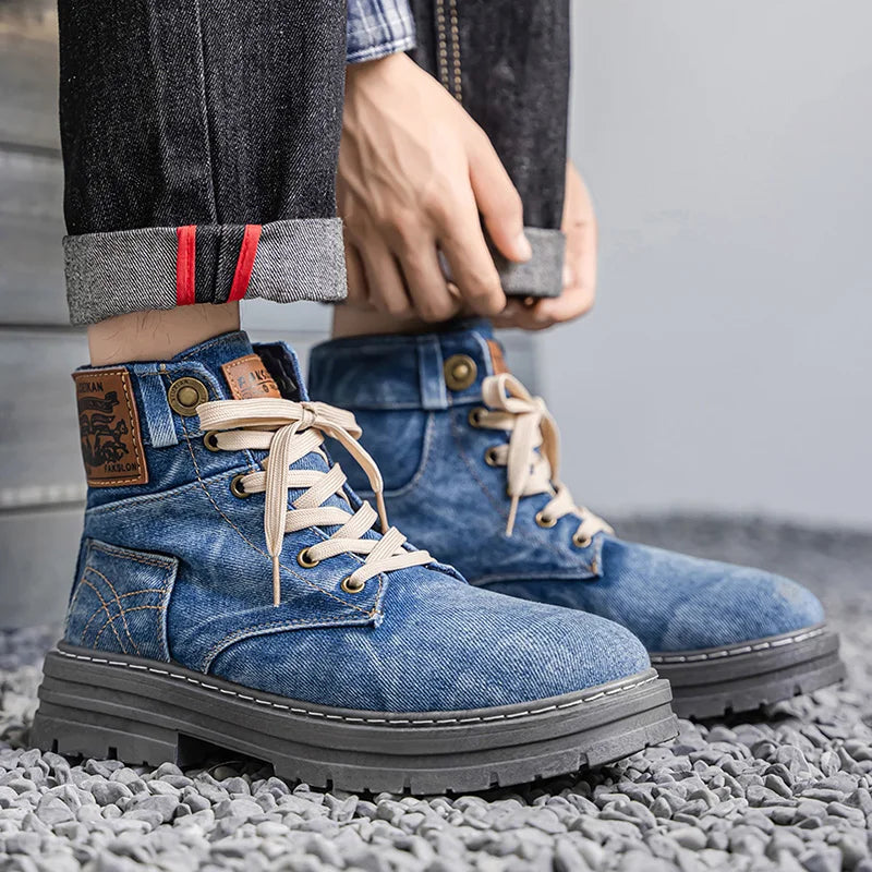 Miles Denim Boots