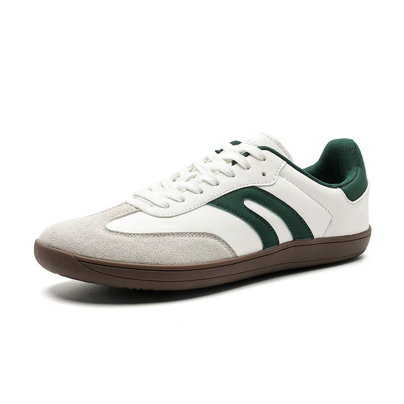 Mason Striped Leather Sneakers