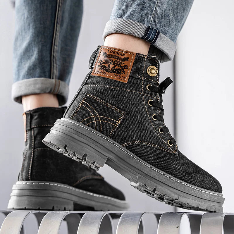 Miles Denim Boots