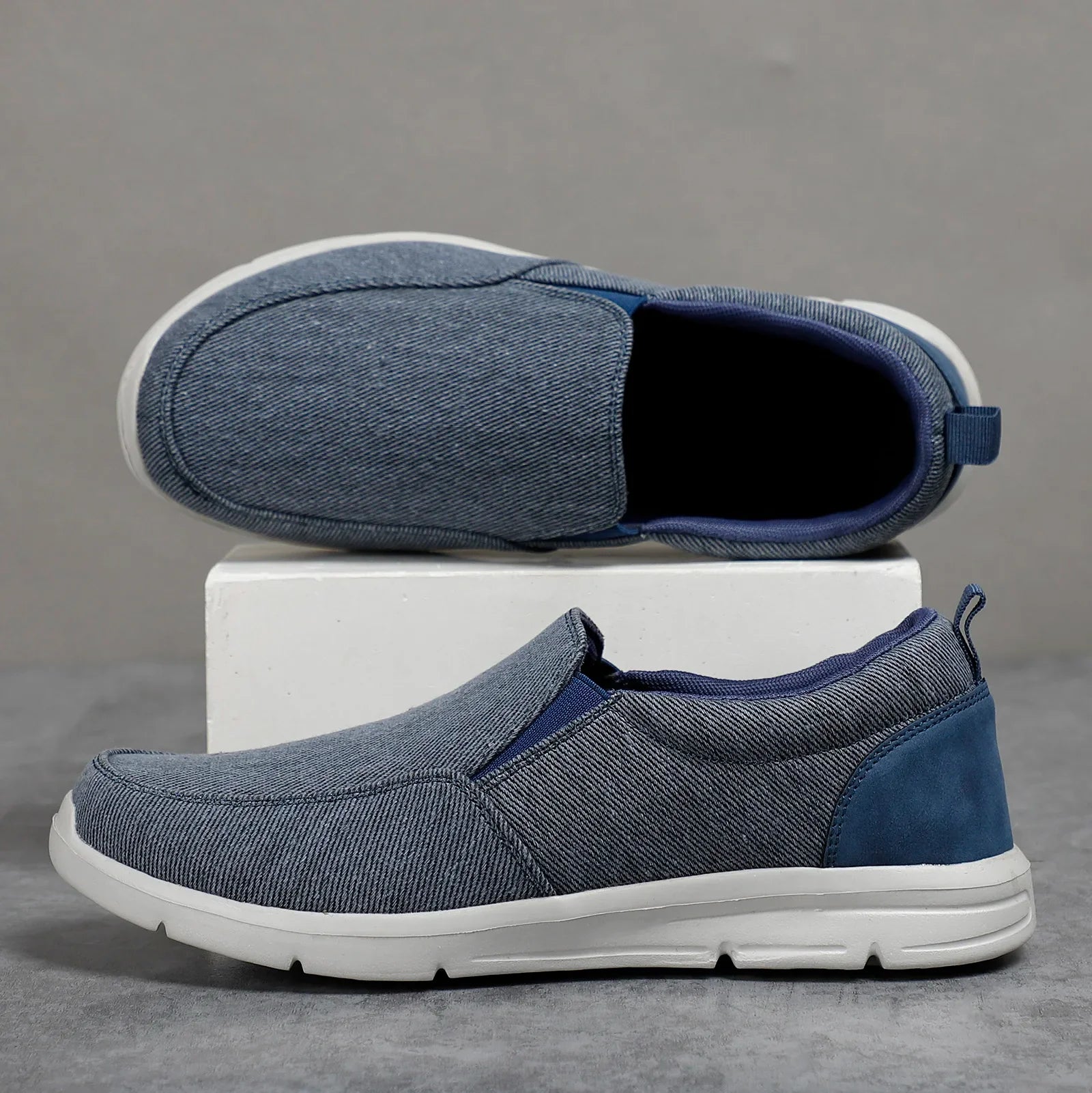 Nico Canvas Loafers