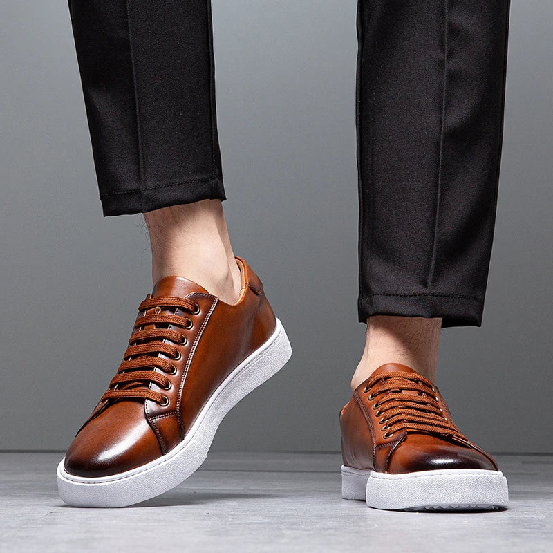 Miles Classic Leather Sneakers