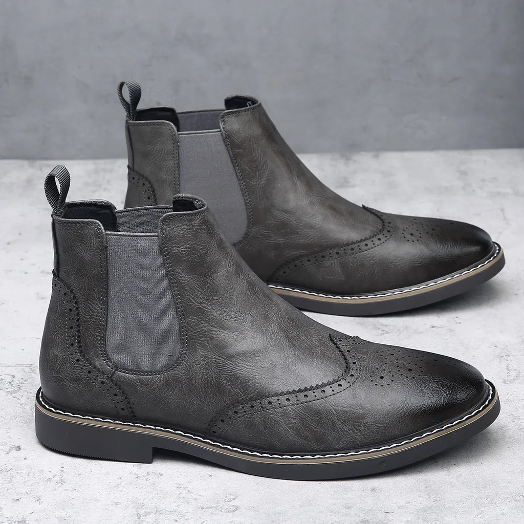 Russell Wingtip Chelsea Boots