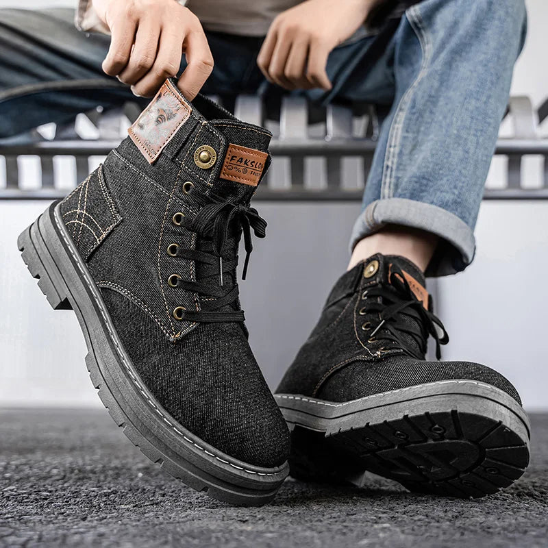Miles Denim Boots